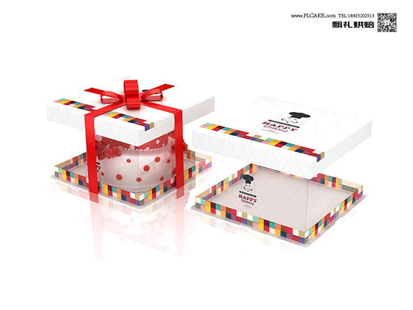 三件套透明蛋糕盒設(shè)計(jì)